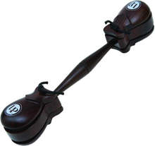 Latin Percussion Castanets Double Set w/handle