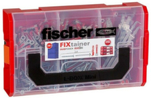 FISCHER Fixtainer Kit 200 pz di tasselli e viti universali DUOPOWER DUOTEC