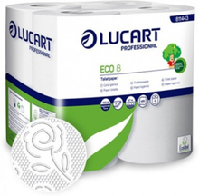 Imballo da 6 confezioni di carta igienica da 8 rotoli Eco Lucart