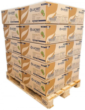 Bancale da 20 scatole di 20 pacchetti di Asciugamani intercalati Lucart riciclati Econatural 2 veli