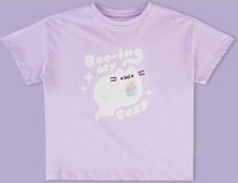 Pusheen Boo-ing My Best Women's Cropped T-Shirt - Lilac - XS - Lilac