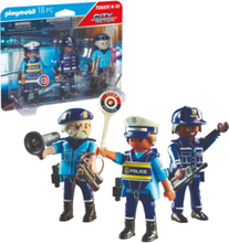 Playmobil City Action Figursett – Politi - 70669 Toys Playmobil Toys Playmobil City Action Multi/mønstret PLAYMOBIL*Betinget Tilbud