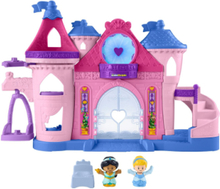 Little People Disney Princess Magical Lights & Dancing Castle By Toys Playsets & Action Figures Play Sets Multi/patterned Fisher-Price