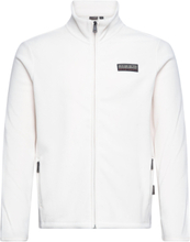 T-Iaato Fz Tops Sweatshirts & Hoodies Fleeces & Midlayers White Napapijri