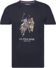 Uspa T-Shirt Eivind Men Tops T-shirts Short-sleeved Blue U.S. Polo Assn.