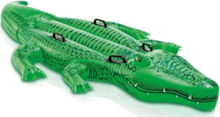 Intex Ride-On Krokodil Stor Toys Bath & Water Toys Water Toys Bath Rings & Bath Mattresses Green INTEX