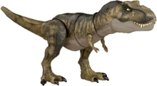 Jurassic World Thrash 'N Devour Tyrannosaurus Rex Figure Toys Playsets & Action Figures Animals Green Jurassic World