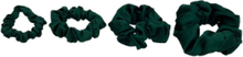 Four Sets Scrunchy Accessories Hair Accessories Scrunchies Green Pipol's Bazaar