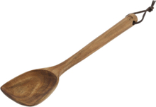 Ske Firkantet Home Kitchen Kitchen Tools Spoons & Ladels Brown Holm