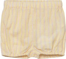 Sgbpip Stripe Frill Bloomers Shorts Bloomers Gul Soft Gallery*Betinget Tilbud
