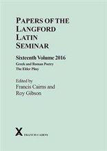 Papers of the Langford Latin Seminar, Volume 16, 2016