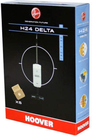 Confezione da 5 sacchi in carta H24 Delta