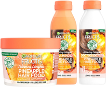 Garnier Hair Food Hair Food Pineapple Shampoo 350ml + Hair Food Pineapple Conditioner 350ml + Hair Food Pineapple Mask 400ml