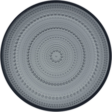Iittala - Kastehelmi tallerken 24,8 cm mørk grå