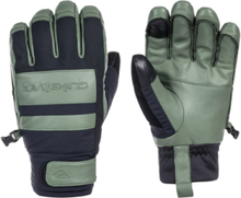 Squad Glove Accessories Gloves Finger Gloves Grønn Quiksilver*Betinget Tilbud