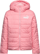 Ess Hooded Padded Jacket Sport Jackets & Coats Puffer & Padded Pink PUMA
