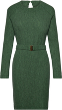 D6Anour Plissé Mini Dress Kort Kjole Green Dante6