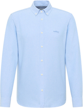 Style Casper Oxford Core Skjorte Uformell Blå MUSTANG*Betinget Tilbud