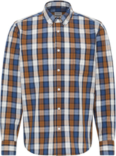 Style Clemens Multi Check Skjorte Uformell Blå MUSTANG*Betinget Tilbud