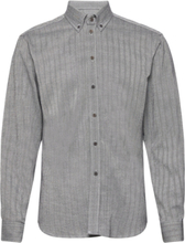 "Regular Fit Men Shirt Tops Shirts Casual Grey Bosweel Shirts Est. 1937"