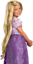 Lisensiert Disney Rapunzel Deluxe Parykk til Barn