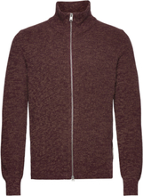 Cardigans Long Sleeve Tops Knitwear Full Zip Jumpers Burgundy Marc O'Polo