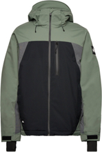 Mission Plus Jk Outerwear Sport Jackets Quilted Jackets Grønn Quiksilver*Betinget Tilbud
