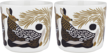 Peura Cup 2Dl Without Handle 2 Pcs Home Tableware Cups & Mugs Coffee Cups Hvit Marimekko Home*Betinget Tilbud