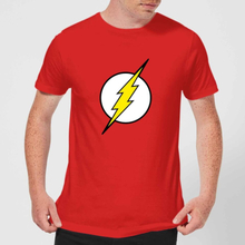 The Flash Core Distress Logo Men's T-Shirt - Red - S