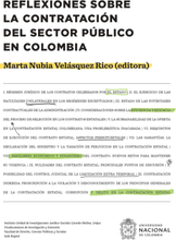 Reflexiones sobre la contratación del sector público en Colombia