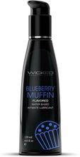 Wicked Aqua Blueberry Muffin Lube 120ml Glidecreme med smag