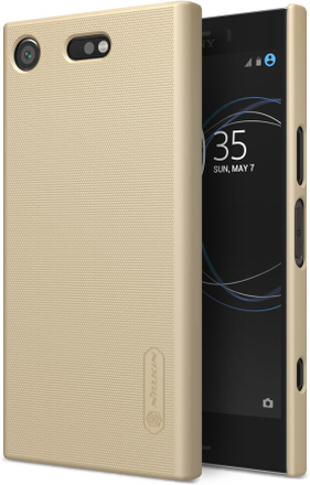 Sony Xperia XZ1 Compact Hülle - Frosted Shell - gold