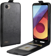 LG Q6 / Q6 Plus Case - Slim FlipCase - PU-Leder - schwarz