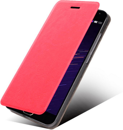 Nokia 6 Case - Book Case - PU-Leder - pink
