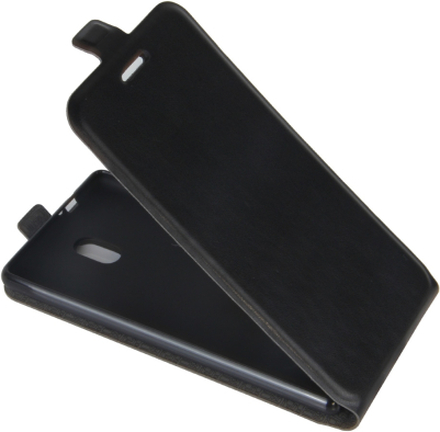 Nokia 6 Case - Flip Case - PU-Leder - schwarz
