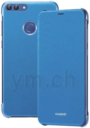 Huawei P Smart Case - Huawei Original - Flip Cover - blau