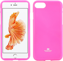 Apple iPhone 8 / 7 Hülle - Mercury - Goospery Jelly Cover - pink