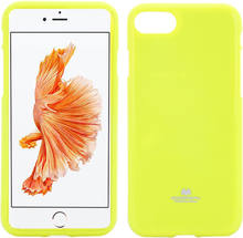Apple iPhone 8 / 7 Hülle - Mercury - Goospery Jelly Cover - gelb