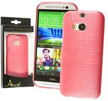 Anco TPU Metallic Case - HTC One M8 - rosa