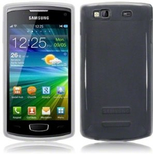 Kunststoff Gel Case für Samsung S8600 Wave 3, clear (Solange Vorrat)