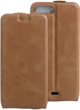 Apple iPhone 8 Plus / 7 Plus Case - Slim FlipCase - PU-Leder - braun