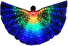 LED Butterfly Wing Ponchos - Färgglatt regnskydd