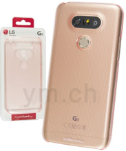 LG G5 Hülle - LG - Quick Crystal Guard Soft Cover - CFV-180 - pink