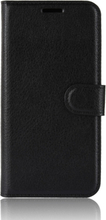 Google Pixel 3 XL Case - Book Case Flip Stand - PU-Leder - schwarz