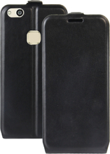 Huawei P10 Lite Case - Slim FlipCase - PU-Leder - schwarz