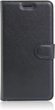 Asus Zenfone 3 Deluxe Case - Book Case Flip Stand - PU-Leder - schwarz