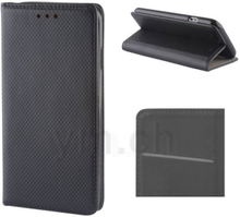 Motorola Moto X4 Case - BookCase - PU-Leder - schwarz