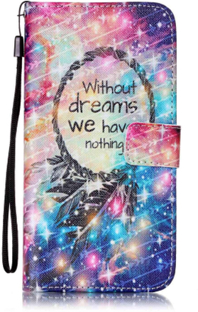Apple iPhone 8 Plus / 7 Plus Case - BookCase - Without dreams we have nothing
