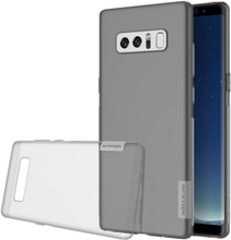 Samsung Galaxy Note 8 Hülle - TPU Cover - transparent-grau