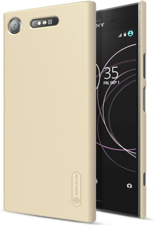 Sony Xperia XZ1 Hülle - Frosted Shell - gold